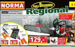 Norma SCHEPPACH Tronçonneuse thermique CSH56 offre