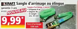 Norma KRAFT Sangle d'arrimage ou élingue offre
