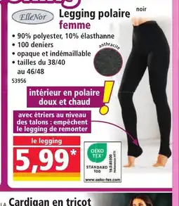 Norma ELLE NOR Legging polaire femme offre