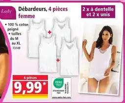Norma Débardeurs, 4 pièces femm offre