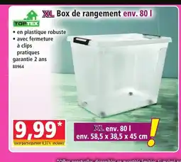 Norma TOPTEX XL Box de rangement offre