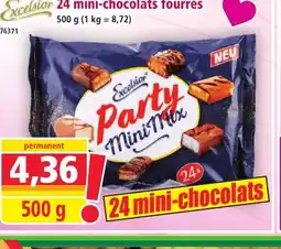 Norma EXCELSIOR 24 mini-chocolats fourrés offre