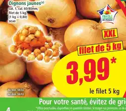 Norma Oignons jaunes offre