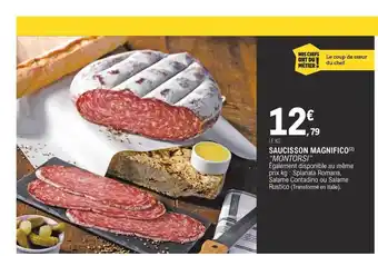 E.Leclerc Saucisson Magnifico offre
