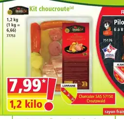 Norma Kit choucroute offre