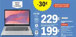E.Leclerc Chromebook ideapad 3 14m868 lenovo offre