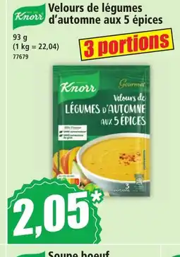 Norma KNORR Velours de légumes d'automne aux 5 épices offre