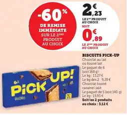 Hyper U Biscuits pick-up offre