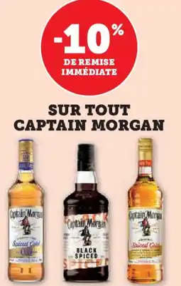 Hyper U SUR TOUT CAPTAIN MORGAN offre
