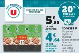 Hyper U Cookies u offre