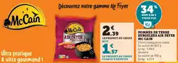 Hyper U Pommes de terre surgelees air fryer mc cain offre