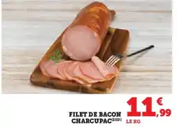Hyper U Filet de bacon charcupac offre
