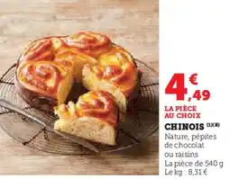 Hyper U Chinois offre