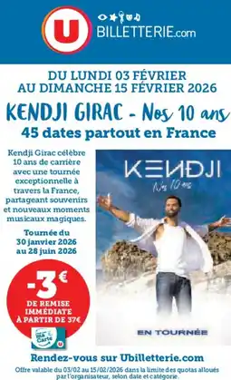 Hyper U DU LUNDI 03 FÉVRIER AU DIMANCHE 15 FÉVRIER 2026 offre