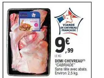 E.Leclerc Demi Chevreau offre