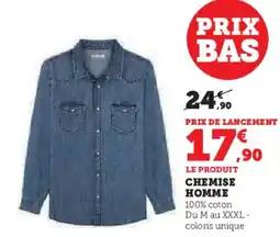 Hyper U Chemise homme offre