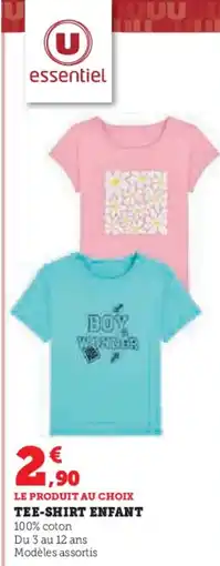 Hyper U Tee-shirt enfant offre