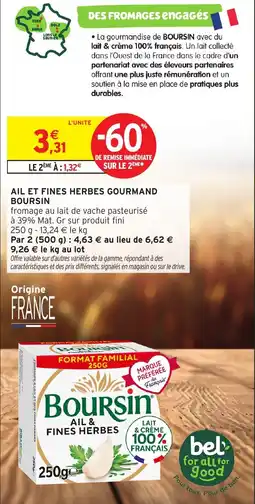 Intermarché Express Ail et fines herbes gourmand offre