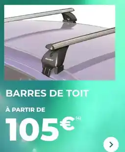 Feu Vert Feu vert - barres de toit offre