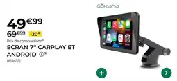 Feu Vert Gokana - ecran 7 carplay et android offre