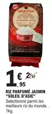 E.Leclerc Riz du monde - riz parfumé jasmin offre