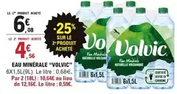 E.Leclerc Volvic - eau minérale offre