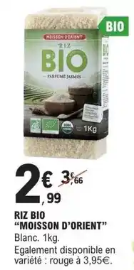 E.Leclerc Riz bio offre