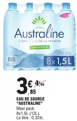 E.Leclerc Eau de source offre