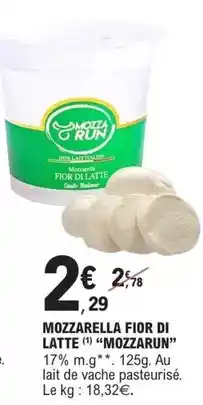 E.Leclerc Mozzarella fior di latte offre