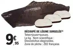 E.Leclerc Découpé de léginé surgelée offre