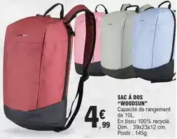 E.Leclerc Sun - sac à dos offre