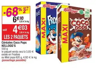 Cora x Carrefour Céréales coco pops offre