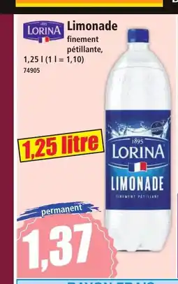 Norma LORINA Limonade offre