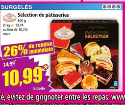 Norma Sélection de pâtisseries offre