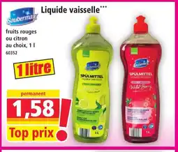 Norma SAUBERMAX Liquide vaisselle offre