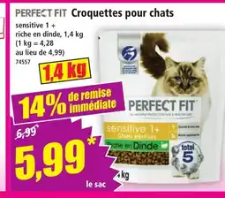 Norma PERFECT FIT Croquettes pour chats offre