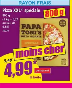 Norma Pizza XXL spéciale offre