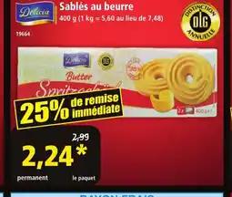Norma DELICIA Sablés au beurre offre