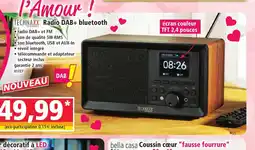 Norma TECHNAXX Radio DAB+ bluetooth offre