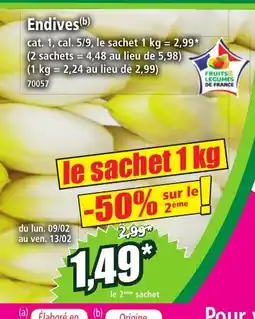 Norma Endives offre