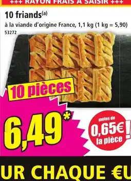 Norma 10 friands offre