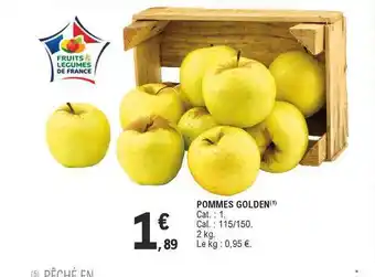 E.Leclerc Pommes Golden offre