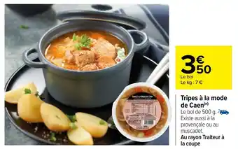 Carrefour Tripes à la mode de caen offre