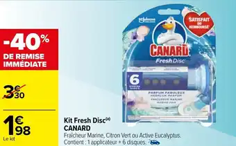 Carrefour Kit frech disc CANARD offre
