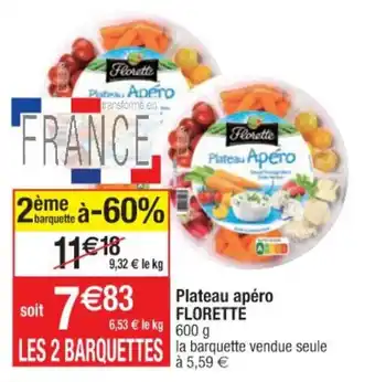 Cora x Carrefour Plateau apéro offre