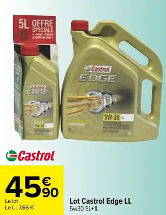 Lot castrol edge LL