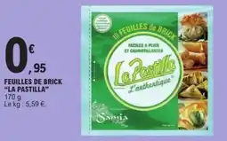 E.Leclerc Feuilles de brick la pastilla offre