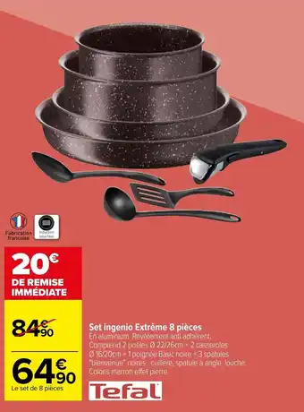 Carrefour Set ingenio extrême 8 pièces offre