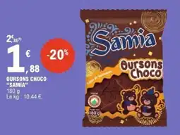 E.Leclerc Oursons choco samia offre