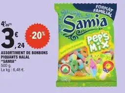 E.Leclerc Assortiment de bonbons piquants halal samia offre